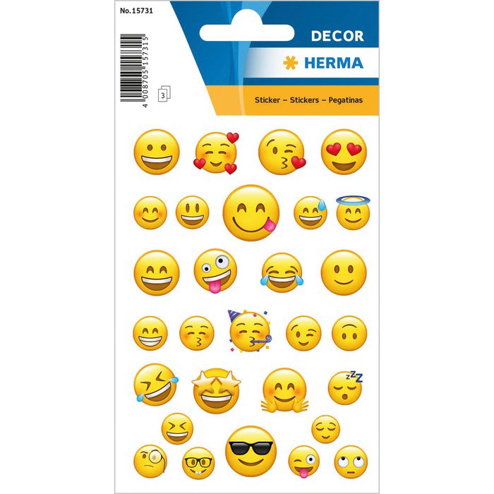 Sticker Smileys – günstig kaufen – Böttcher AG