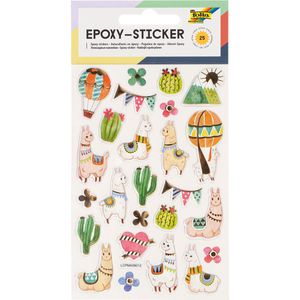 Sticker Folia 16303 Epoxy-Sticker Alpaca