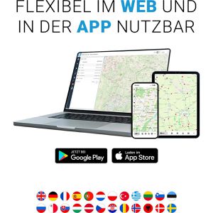 Produktbild für GPS-Tracker Yukatrack easyWire, 4G SIM, ohne Abo