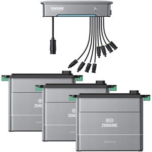 Stromspeicher Zendure Hyper 2000, 3x AB2000X, Set
