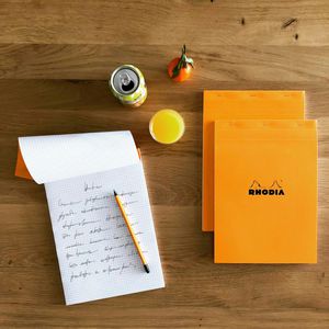 Produktbild für Notizblock Rhodia 18558C, dotpad, orange, A4