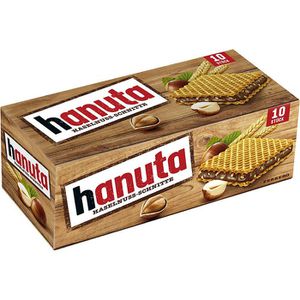 Hanuta Schokolade Haselnuss-Schnitte, 10 Stück