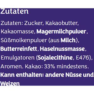 Produktbild für Tafelschokolade Milka Luflee