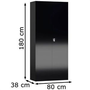 Produktbild für Aktenschrank ClassiX X-530339, aus Metall