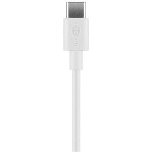 Produktbild für Ladekabel Goobay 59130, weiß, 2m