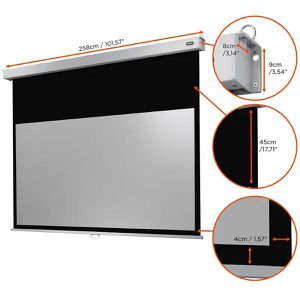 Produktbild für Beamer-Leinwand Celexon Rollo Professional Plus