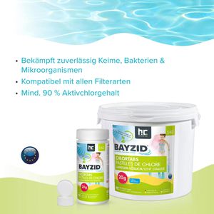 Produktbild für Chlor Höfer-Chemie BAYZID organisch, langsamlösliche Tabletten