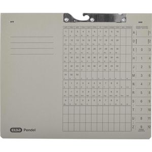 Produktbild für Pendelhefter Elba 100560096, A4, grau