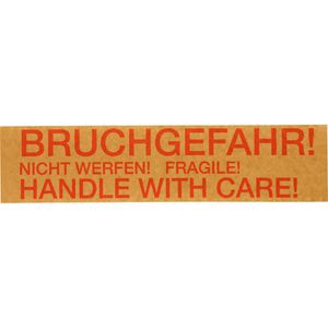 Produktbild für Packband Supra Papier, Bruchgefahr