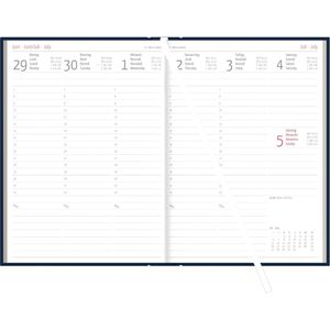 Produktbild für Buchkalender Zettler 873, blau, Jahr 2027