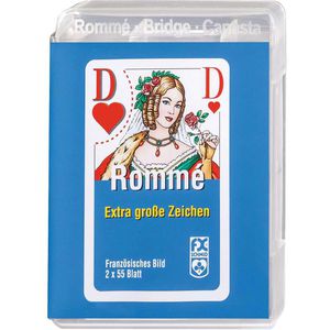 Ravensburger Kartenspiel 27074, Romme, ab 8 Jahre, 2-6 Spieler, Französisches Bild