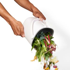 Produktbild für Mülleimer OXO Good Grips, Komposteimer, weiß