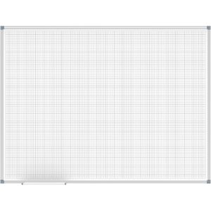 Whiteboard Maul MAULstandard, Raster, 90 x 120 cm