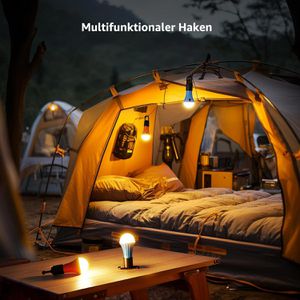 Produktbild für Campinglampe Lepro aufladbar