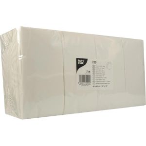 Produktbild für Servietten Papstar 82553, weiß