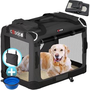 Tiertransportbox CADOCA Gr. XXL, aus Stoff