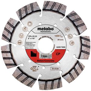 Produktbild für Trennscheibe Metabo Professional CP Beton, Bohrungs-Ø 22,23 mm
