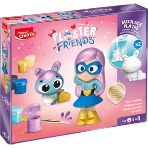 Produktbild für Bastelset Maped 907219 Gipfsfiguren Plaster Friends Superheld