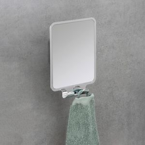 Produktbild für Kosmetikspiegel Wenko Quadro Antibeschlag 22693100, verchromt