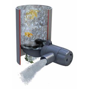 Produktbild für Regensammler Garantia Rapido, grau
