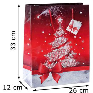 Produktbild für Geschenktüte Sigel GT022 Sparkling Tree