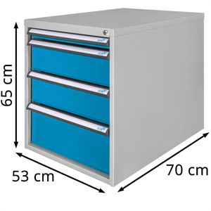 Produktbild für Schubladenschrank ADB 52524, aus Metall