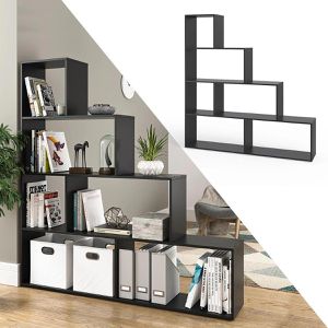 Produktbild für Bücherregal Vicco 58402, schwarz