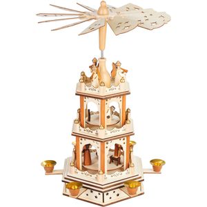 Produktbild für Weihnachtspyramide BRUBAKER 404800