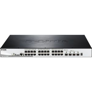 Produktbild für Switch D-Link Stackable Smart, DGS-1510-28XMP/E, managed