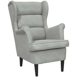 Produktbild für Loungesessel vidaXL 324059, hellgrau