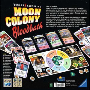 Produktbild für Kartenspiel Ravensburger alea 25161, Moon Colony Bloodbath