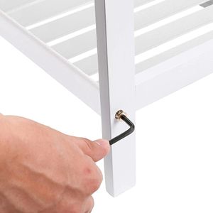 Produktbild für Schuhregal Songmics LBS02WT, aus Bambus