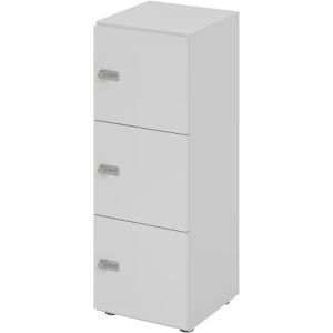 Produktbild für Schließfachschrank Hammerbacher 234L3, lichtgrau