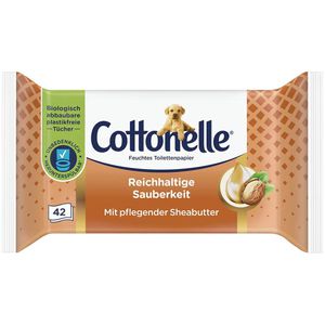 Feuchtes-Toilettenpapier Cottonelle Reichhaltige Sauberkeit