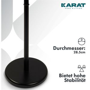 Produktbild für Garderobenständer Karat George, schwarz