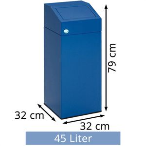 Produktbild für Mülleimer VAR 12331, enzianblau