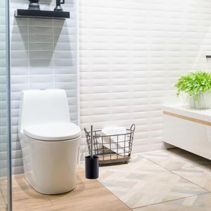 Produktbild für WC-Bürste Relaxdays schwarz