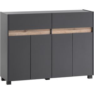 Sideboard Schildmeyer Cosmo 701778, aus Holz, anthrazit