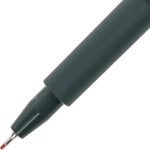 Produktbild für Fineliner Faber-Castell Finepen 1511 Document, rot