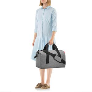 Produktbild für Reisetasche Reisenthel Allrounder L, twist silver, 48 cm