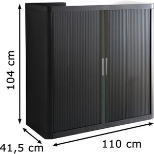 Produktbild für Rollladenschrank Paperflow aus Metall und Kunststoff