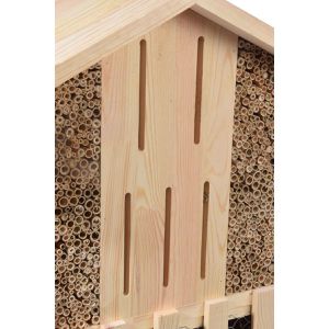 Produktbild für Insektenhotel dobar XXL, mit Standfüßen, aus Holz