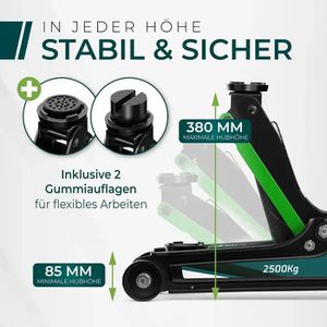 Produktbild für Rangierwagenheber CargoVA extra flach, im Koffer