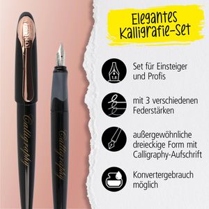 Produktbild für Kalligraphie-Stift Online Air Best Writer Set, Black Rose