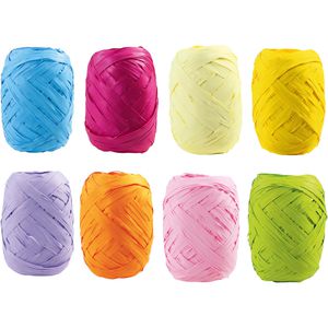 Produktbild für Geschenkband Clairefontaine farbig sortiert