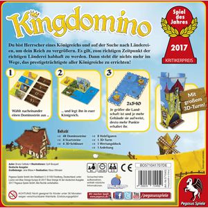 Produktbild für Brettspiel Pegasus-Spiele 57104G, Kingdomino