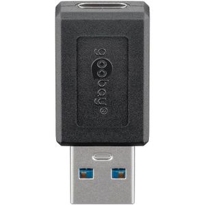 Produktbild für USB-Adapter Goobay 45400, schwarz