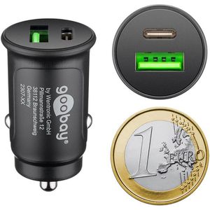Produktbild für Zigarettenanzünder-Adapter Goobay 59521, 3 A, 27 Watt