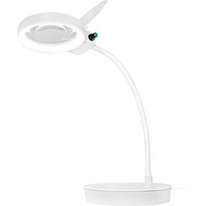 Produktbild für Lupenleuchte LogiLink WZ0067, 100 mm Glaslinse, LED