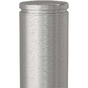 Produktbild für Absperrpfosten Schake 4272FUH, silber, aus Edelstahl